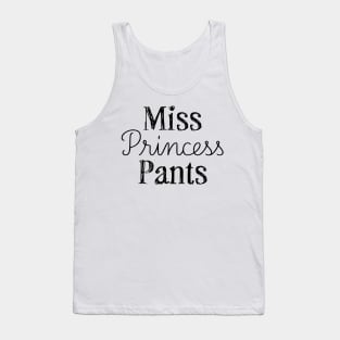 Miss Princess Pants Tank Top